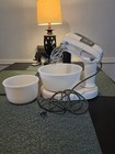 Vtg 1950s Dormeyer Food-fixer Stand Mixer Model 4200 With Nested Bowls Mcm-works