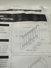 Pro Wood Stair Railing Black Aluminum Balusters   Rail Brackets  15 Pcs 