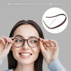 Flex Headbands Designed For Glasses Wearer  Plastic Eyewear Hair Bands Fashion
