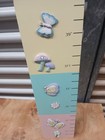 Wood Hanging Folding Height Chart  23  To 5 1  3d Raised Emblems Pastel Baby   
