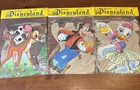 Lot 3 Disneyland Party Decoration Dumbo Mickey Goofy Dennison Vtg Sealed Mcm 60s
