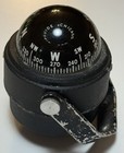 Vintage Airguide Chicago Usa Marine Boat Compass Gimbal Mount Working Vessel