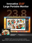 Uperfect 23 8  Qled Monitor Full Hd 144hz Gaming Monitor Usb C Monitor 145 srgb