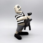 Navajo Folk Art-addams Family Pugsley Addams  By Virgil Wood-native American