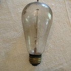 Edison Mazda Tip Carbon Filament Light Bulb  Antique Vintage Electric Rare