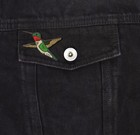 Hummingbird Hard Enamel Lapel Pin