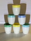 Cornish Therm-o Tumbler 60s Retro Lot Of 6 Vintage 6 Ounce Cup   3-1 2    Tall