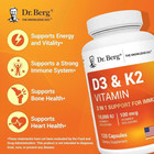 Dr  Berg Vitamin D3   K2 -mct Oil  Magnesium  Zinc  Bone Health   Muscle Pack 5