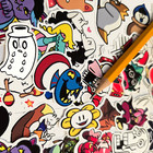 Undertale X Deltarune Sticker Set