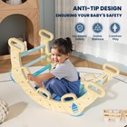 2025 8-in-1 Pikler Triangle Climbing Set Toddler Toys Indoor Baby Jungle Gym    