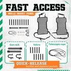 Versatile Tactical Rigid Molle Insert Panel For Car Seat Back Storage Gun Rack