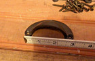 Set Of 6 Small Rustic Style Cast Iron Cup Pulls       great Home Decor 