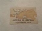 Vintage Acme Soap Parkersburg Iowa Victorian Trading Card