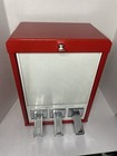 Red 3 Column Sticker Tattoo Pokemon Card Vending Machine Sports Cards W key