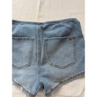 Denim Shorts Womens 7 28 Light Blue Nwt Stretch Low Rise Mini Jean Shorts Boho