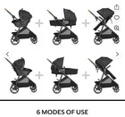 Evenflo Shyft Intuiti Travel System Amaranth Pink Car Seat And Stroller