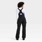 All In Motion Women   s Snowsport Waterproof Snow Bib - Black Size Medium Nwt