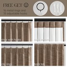  Pinch Pleat 100  Blackout Curtains 84 Inch 40 w X 84 l  pack Of 2  Dark Flax
