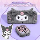 Plush Protective Case For Nintendo Switch Oled Shell Hard Joycon Cover Klm