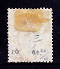 Malaya     Scott 10     1887 2c Rose W period     Used  Revenue Cancel