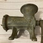 Vintage antique - Enterprise No  12 Tinned Meat Grinder Chopper - 1887