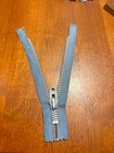 Lot Of 10 Vintage Talon 5  Metal Zippers     West Point Blue-gray     Sewing Nos