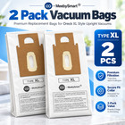 16 Pack Type Xl Vacuum Bags For Oreck Xl Upright Vacuums Replacement Dust Bags