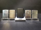 Vintage Dale Earnhardt Sr   Jr  Zippo Lot  Brickyard 400  Intimidator