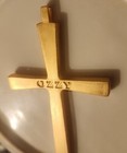Ozzy Osbourne Record Company Promo Replica Cross   Exact Copy Black Sabbath