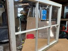 32 X 25 Vintage Window Sash  Old 6 Pane  Frame 1951 Arts   Crafts