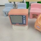 Vintage Little Tikes Dollhouse Accessories Furniture Lot Of 10 Toys Nostalgia