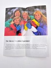 Okemo Vermont Ski Skiing Brochure Vintage 1986-87 Ludlow Trail Map A4