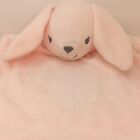 Dan Dee Pink Bunny Rabbit Baby Lovey Easter Security Blanket Rattle Toy Satin 