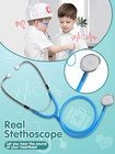 Doctor Kit For Kids Realistic  36pcs Kit Wooden  Doctor Pretend Playset