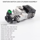 Ignition Switch Lock Cylinder Assembly Chip Id46 Assembly  with Chip Keys 