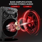 Pyle 8       Bluetooth Portable Pa Speaker   Karaoke Party Audio Speaker