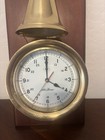 Seth Thomas Chesapeake Clock   Brass Bell Model 1047 Works 