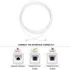 Landline Wire Phone Extension Cord Phone Cord Telephone Wire Telephone Cable