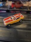 Vintage Afx Plymouth Cuda Funny Car Slot Race Car Ho Scale White Yellow Red