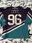 Authentic Center Ice Ccm Anaheim Mighty Ducks Nhl Jersey Fight Strap Size S