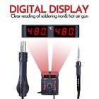 Silverflo 8586d Hot Air Rework Station Lcd Digital Solder Iron Station Kit