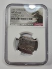 1715 Fleet Cob 4 Reales Ngc Certified F Scarce Type Mexico Mo Genuine  t962