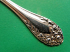 Wallace Sterling Silver 1898 Rose Flat Butter Knive s  5 1 2  - No Monogram