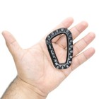 Tactical Carabiner    Super Strong Molded Polymer Carabiner