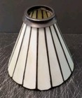 Stained Glass Tulip Pendant Light Fixture Lamp Shade 2 1 4  Fitter 