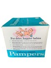 Vtg 1960s Original Pampers Newborn Diapers 30 Pk Rare New Sealed 60s Pin Prop