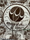 Vintage Worlds Of Fun Souvenir Plate Kansas City Mo Enco Ironstone 10 Inch 
