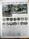 Best 1912 Display Newspaper Titanic Disaster -hits Iceberg   Sinks On 1st Voyage