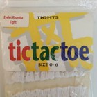 Eyelet Ruffled Rhumba Tights Ivory Infant Baby Girl 0 6 Mo Tictactoe Usa Vintage