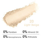 Light Beige Single Eyeshadow Palette  Neutral Nude Matte Mini Eye Shadow Primer
